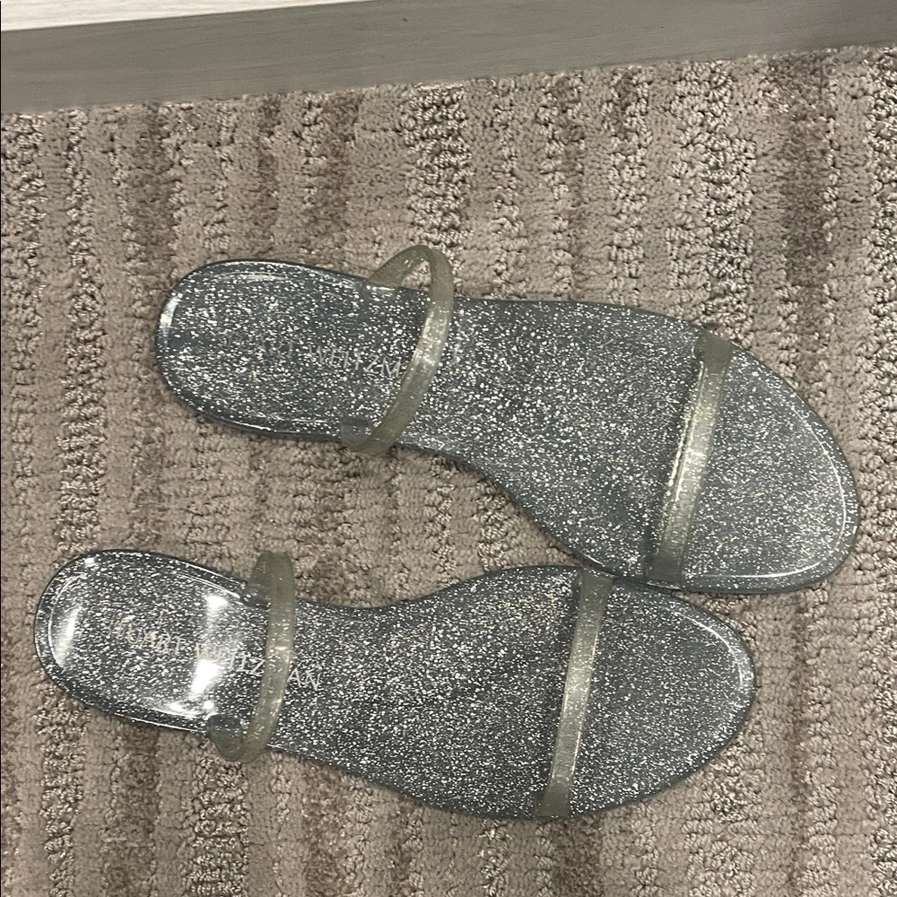 Size 11 stuart weirzman jelly sandal